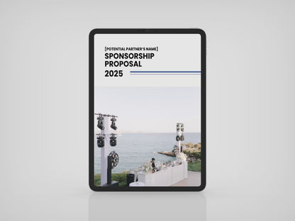 Event Sponsorship Template Bundle for Nonprofits and Community Groups